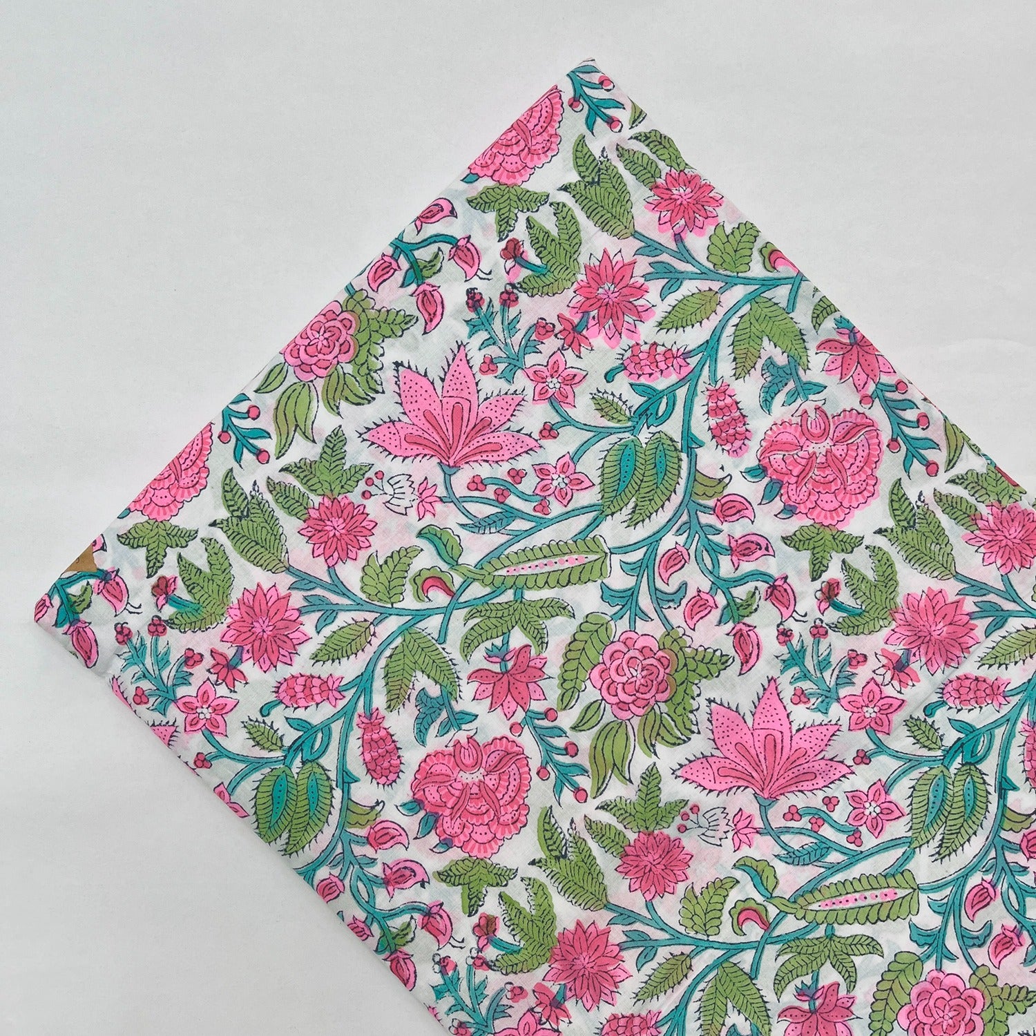 Cotton Block Printed Fabric