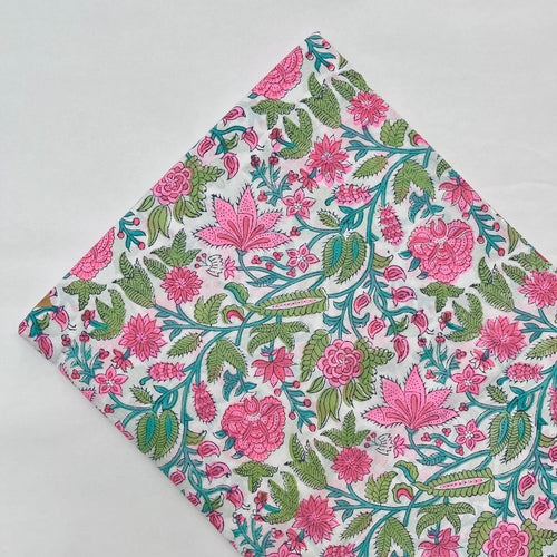 Cotton Block Printed Fabric