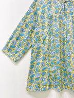 Block Printed Cotton Short Top