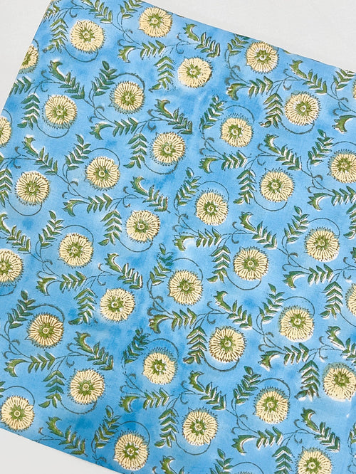 Cotton Block Printed Fabric