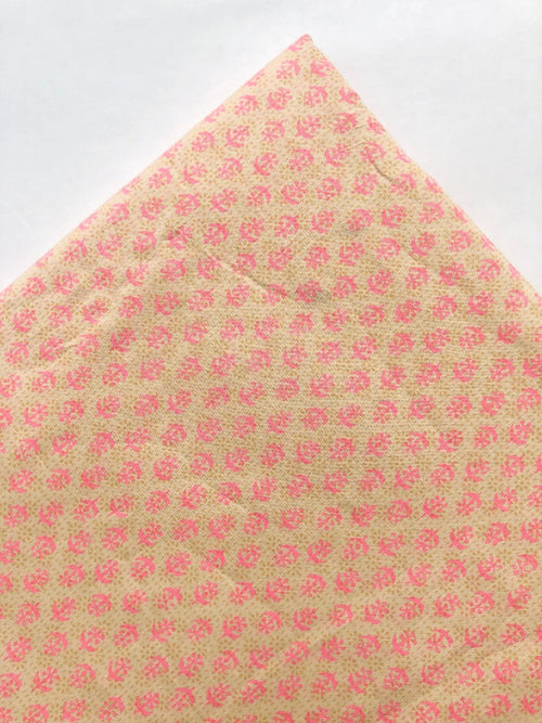 Cotton Block Printed Fabric