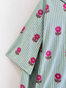 Mint Blossom Cotton Co-ord Set