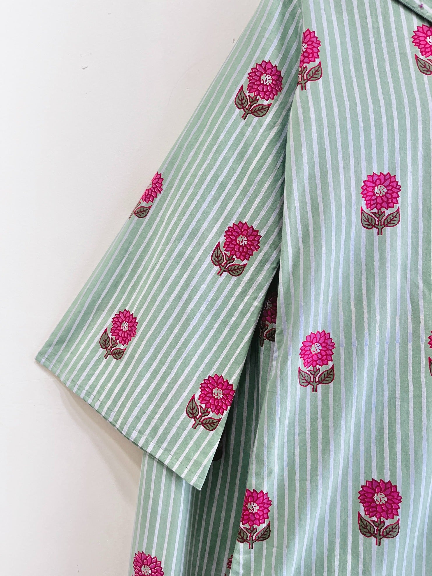 Mint Blossom Cotton Co-ord Set