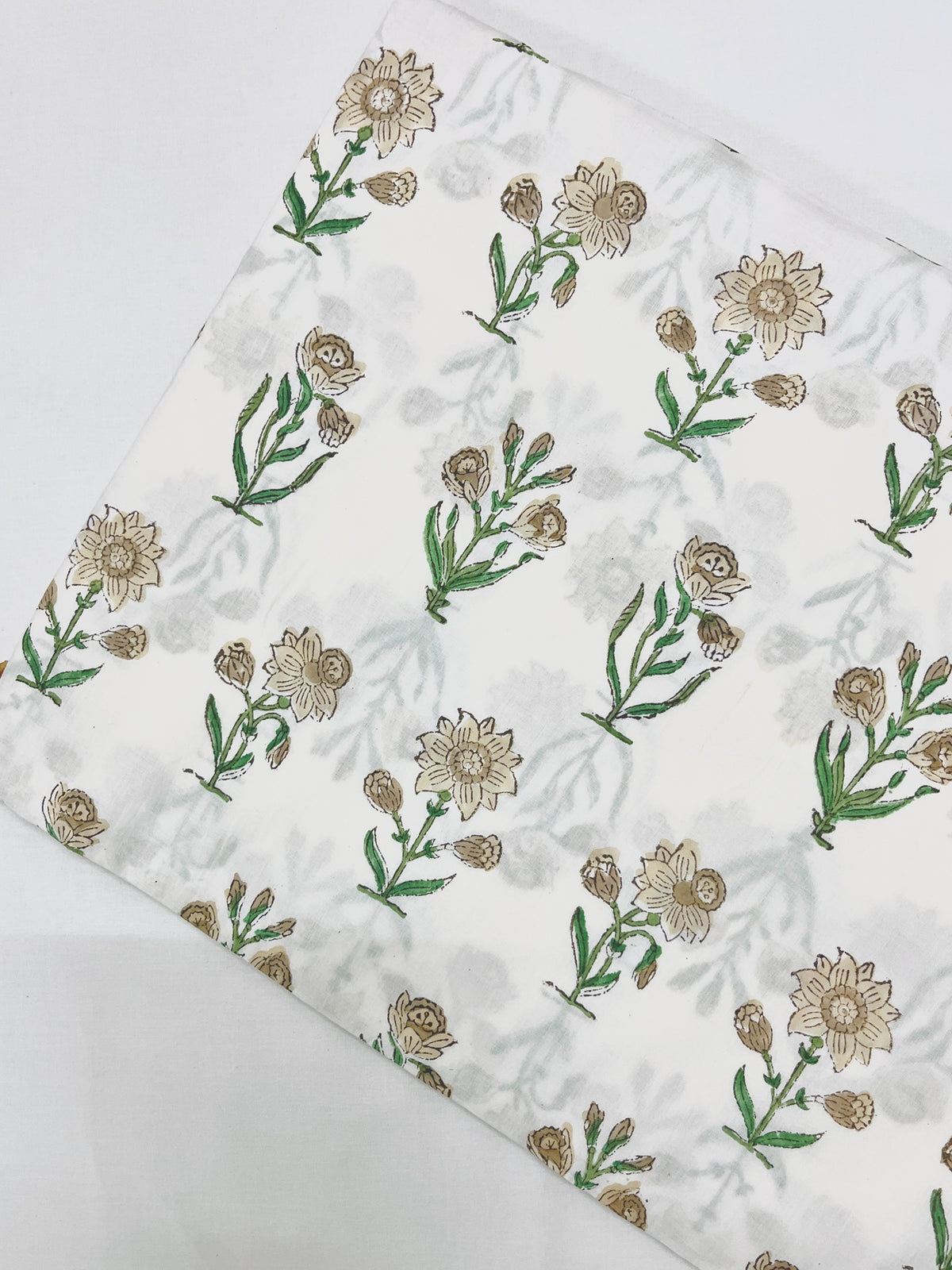 Cotton Block Printed Fabric