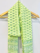 Block Printed Kota Doria Dupatta
