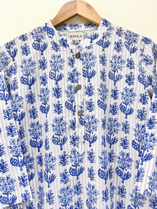 Block Printed Cotton Tunic