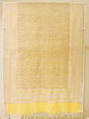Block Printed Kota Doria Dupatta