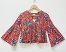 Block Printed Cotton Short Top