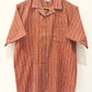 COTTON BLOCK PRINTED SLIM FIT SHIRT