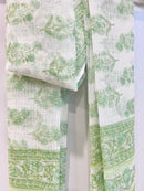 Block Printed Kota Doria Dupatta