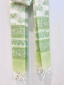 Block Printed Kota Doria Dupatta