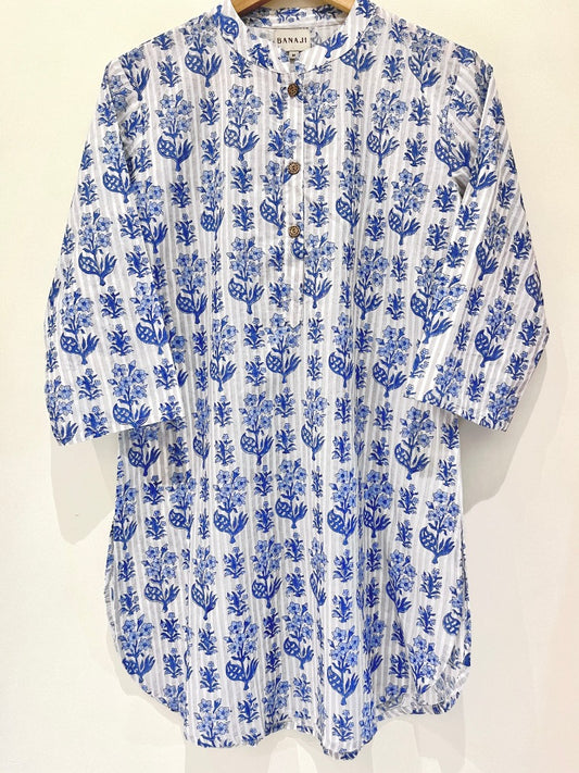 Block Printed Cotton Tunic