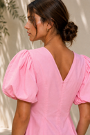 Pink Élan Cotton Short Top