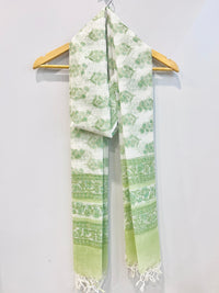 Block Printed Kota Doria Dupatta