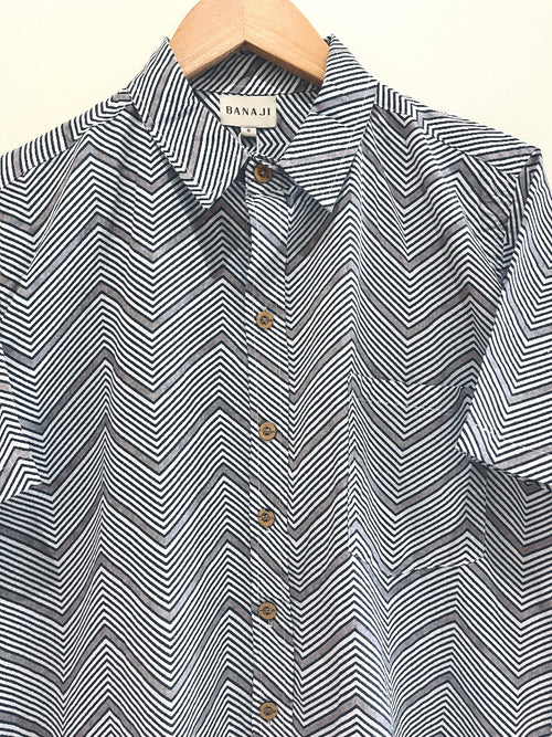 Cotton Printed Half Sleeve Shirt