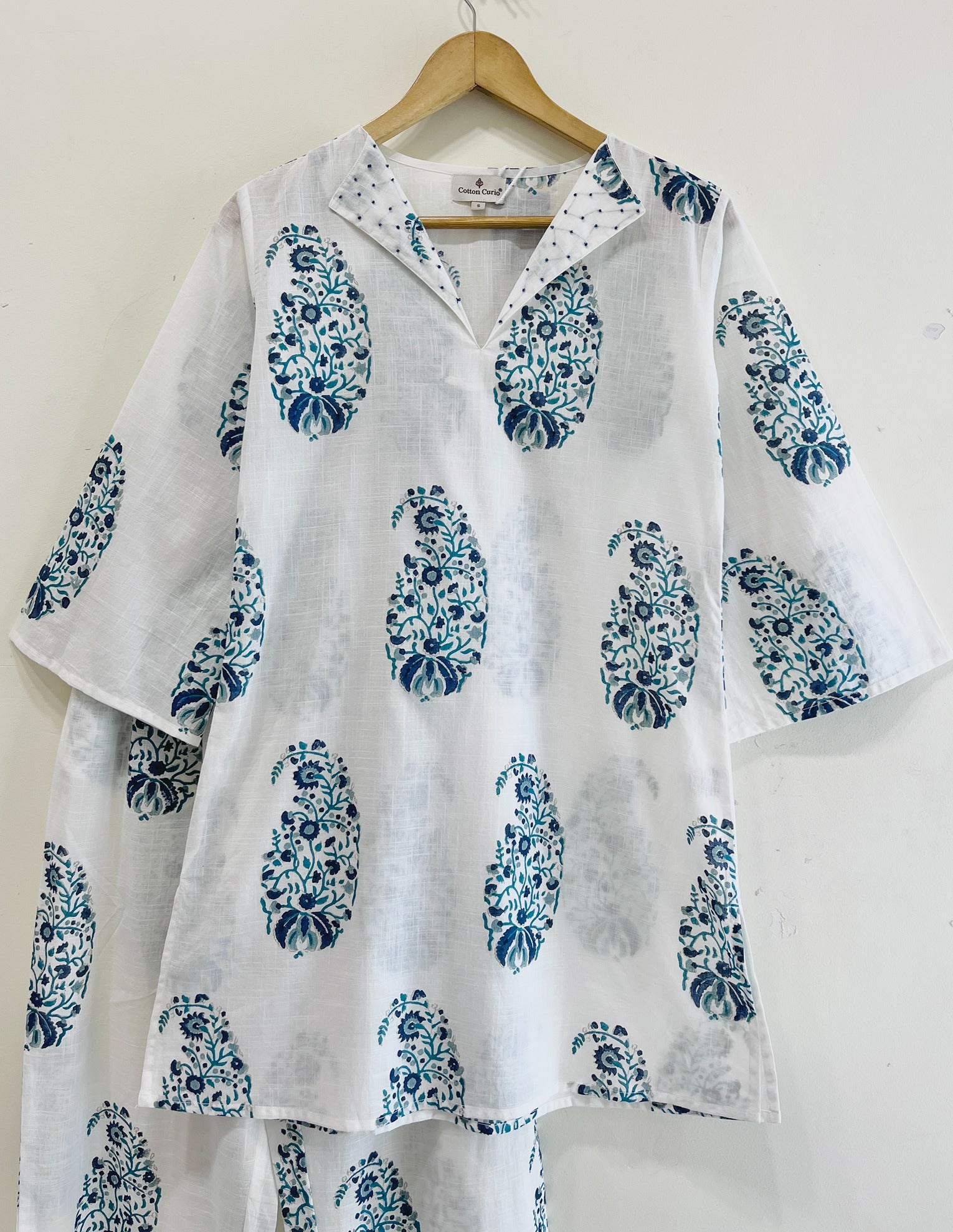 Whisper White Paisley Co-ord Set