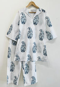 Whisper White Paisley Co-ord Set