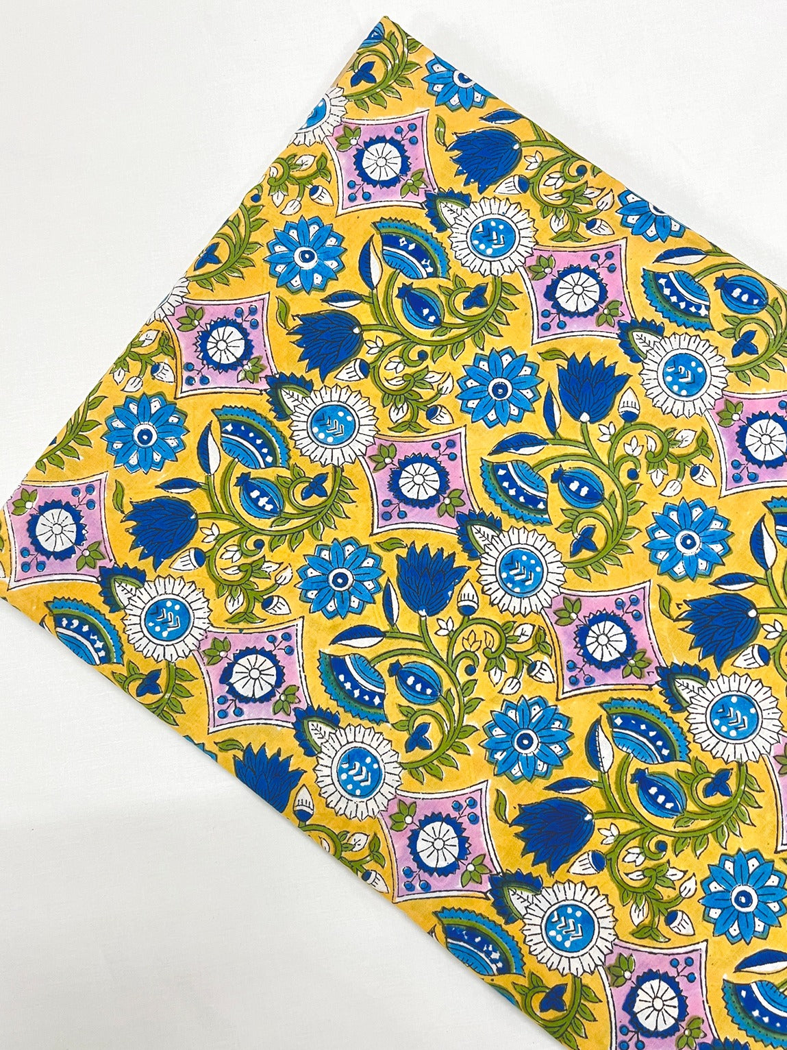 Cotton Block Printed Fabric