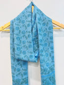 Block Printed Kota Doria Dupatta