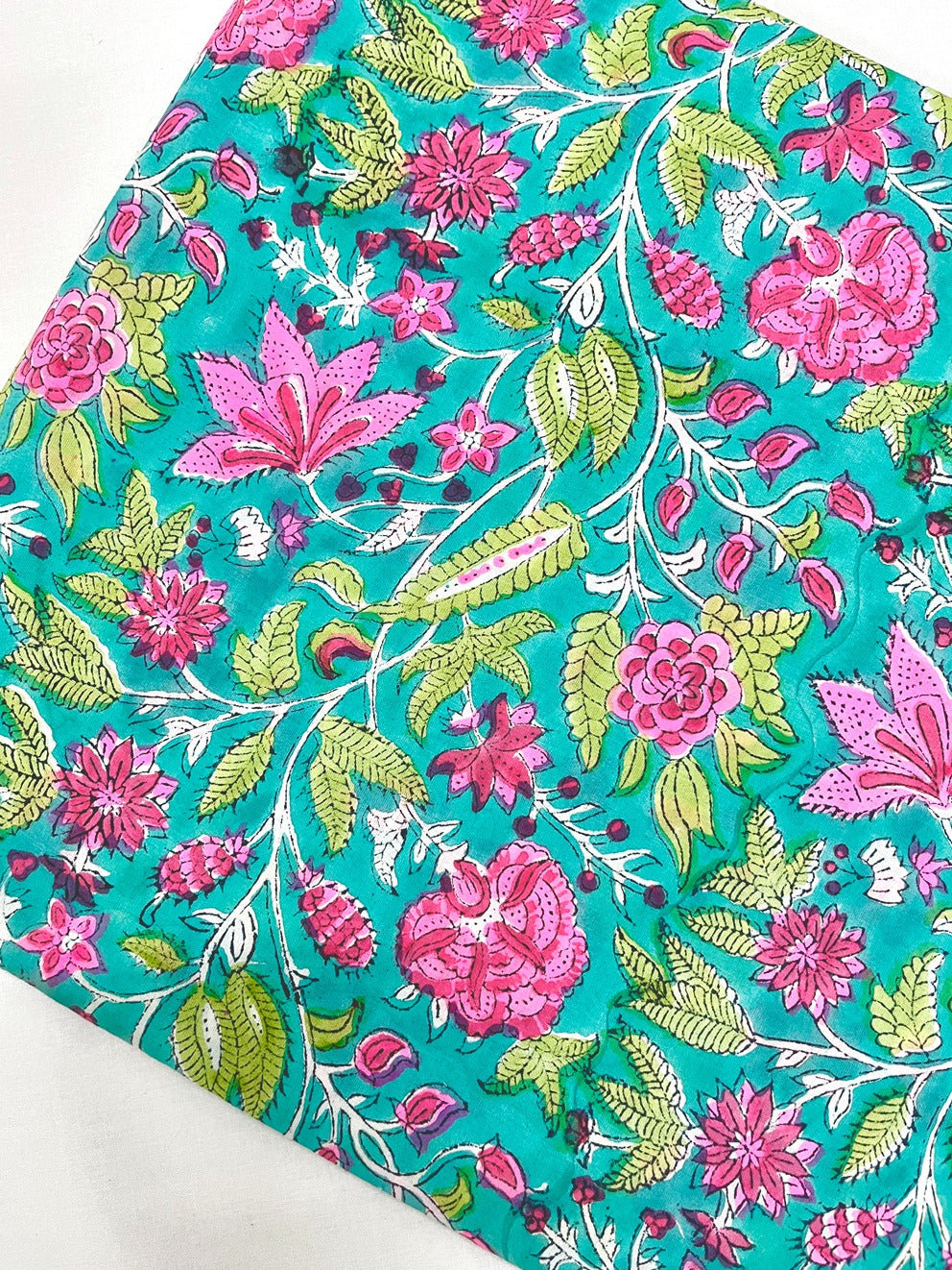 Cotton Block Printed Fabric