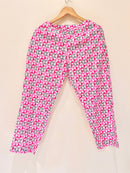 Blush Geometry Cotton Co-Ord Set