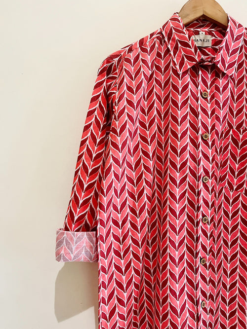 Cotton Printed Full Sleeve Shirt