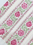 Chanderi Block Printed Fabric