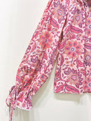 Block Printed Cotton Short Top