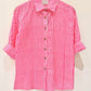 'Most Loved' Pink Stripe Printed Co-Ord Set - Pre Order