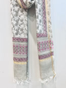 Block Printed Kota Doria Dupatta
