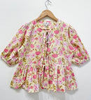 Block Printed Cotton Short Top
