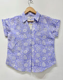 Block Printed Cotton Short Top