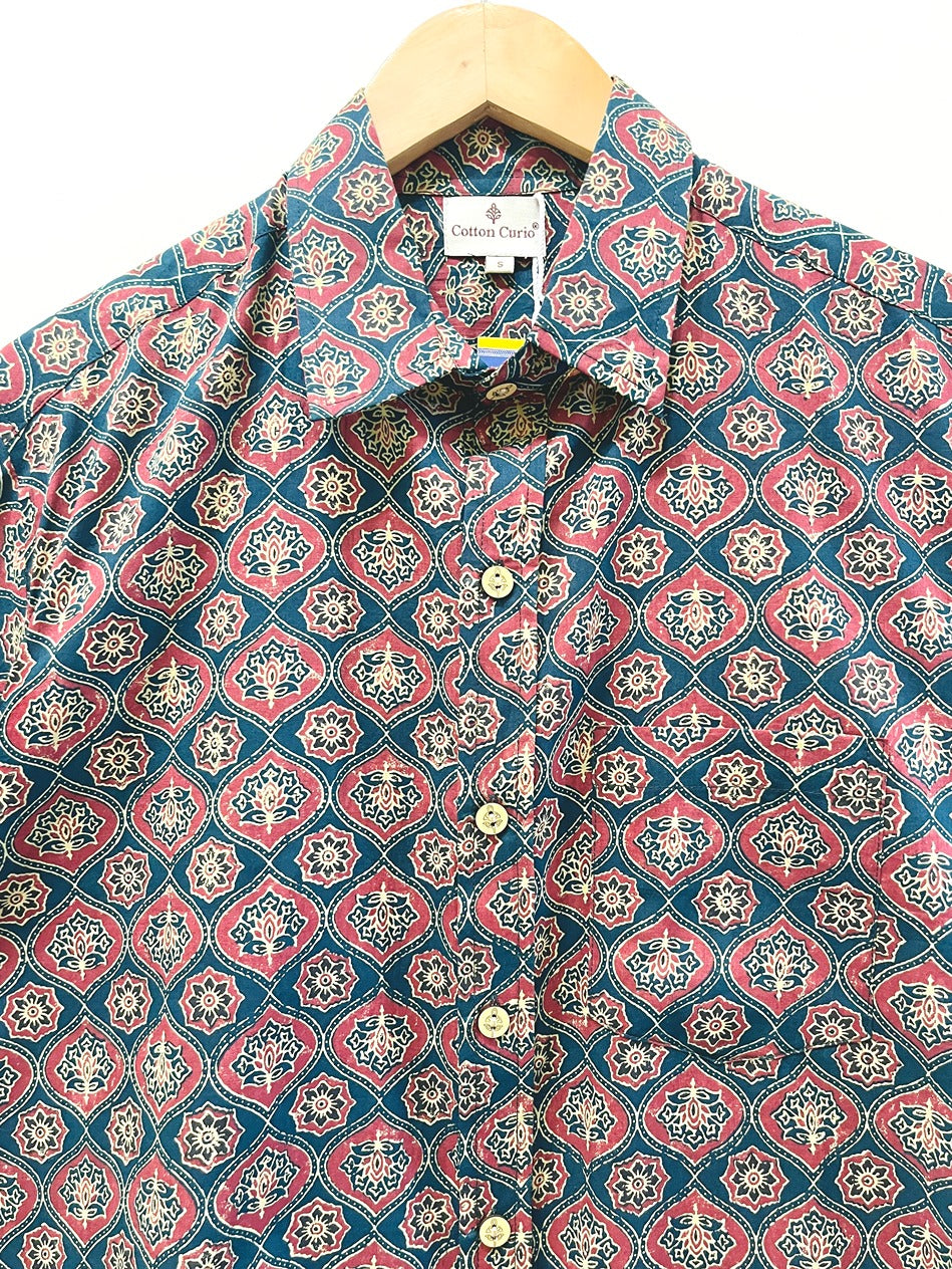 Cotton Printed Half Sleeve Shirt