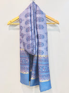 Block Printed Chanderi Dupatta
