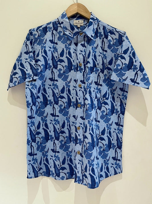 Cotton Printed Half Sleeve Shirt