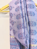 Block Printed Chanderi Dupatta