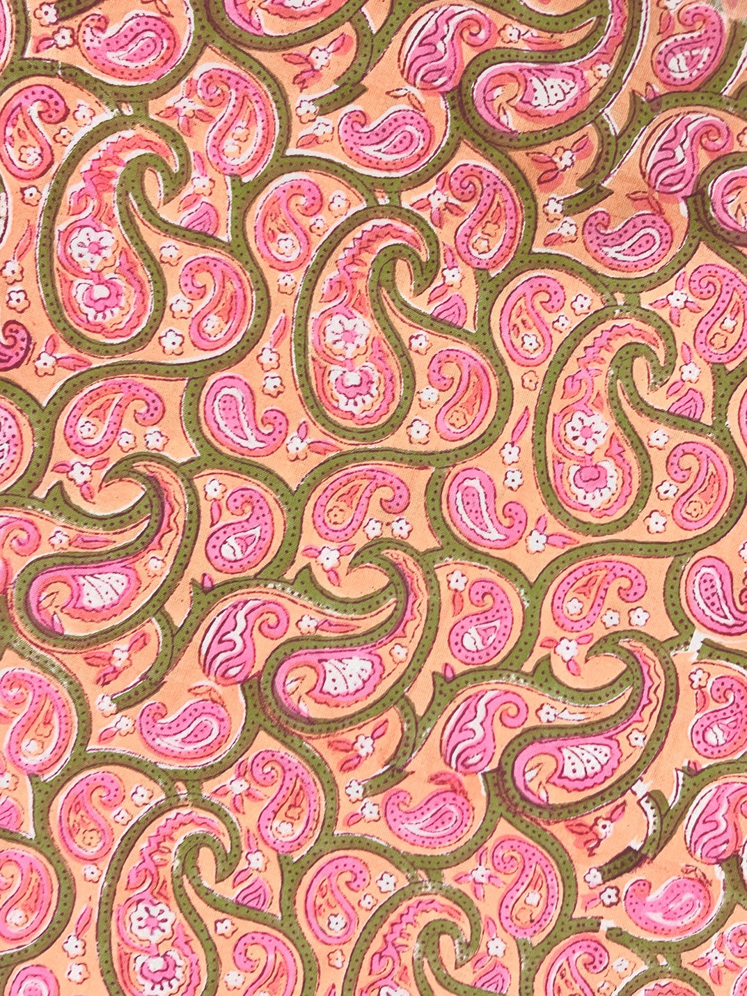 Cotton Block Printed Fabric