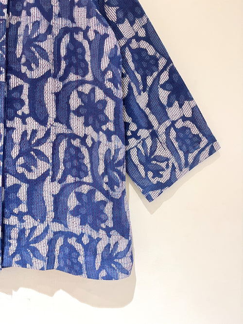 Dabu Printed Shrug