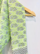 Block Printed Kota Doria Dupatta
