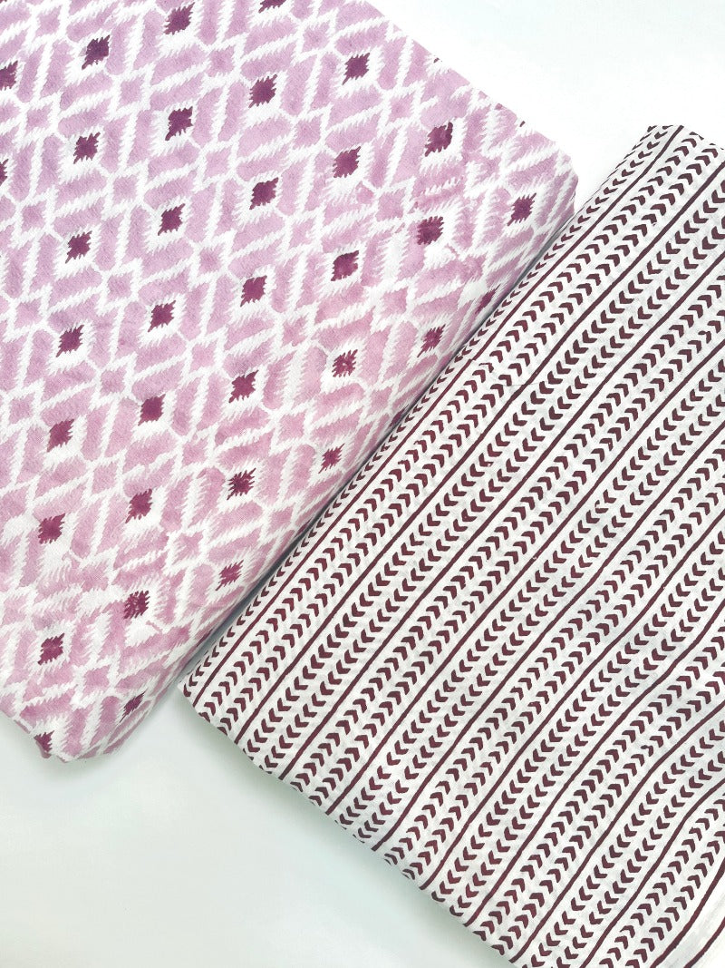 Cotton Block Printed Fabric
