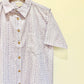 COTTON BLOCK PRINTED HALF SLEEVE SHIRT