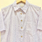 COTTON BLOCK PRINTED HALF SLEEVE SHIRT