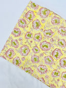 Cotton Block Printed Fabric