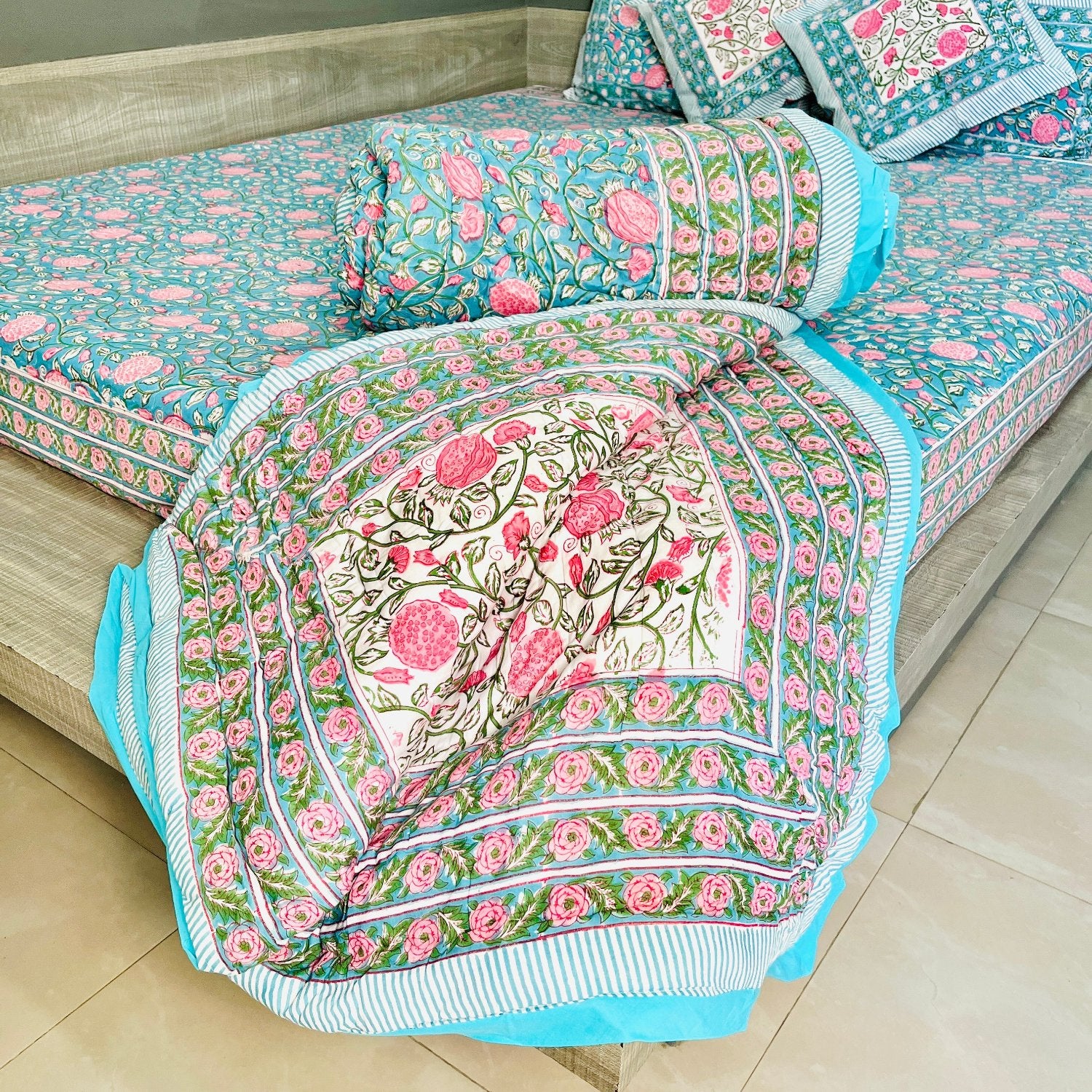 Gardens of time Jaipuri Razai