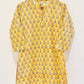 Yellow Blooms Kurta Pant Co-Ord Set