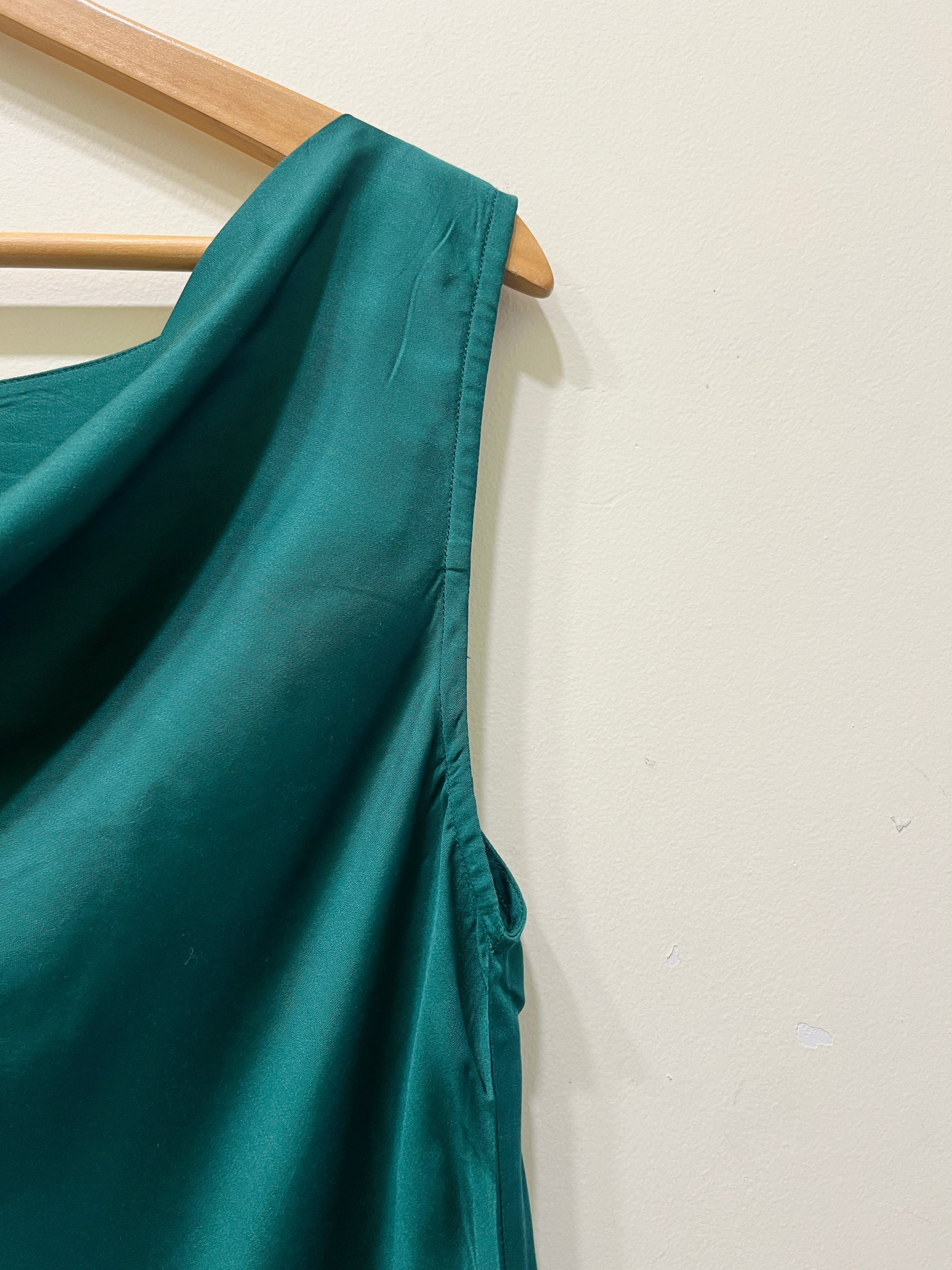 Emerald Modal Satin Short Top