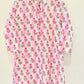 Pink Lotus Kurta Pant Co-Ord Set