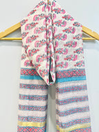 Block Printed Chanderi Dupatta