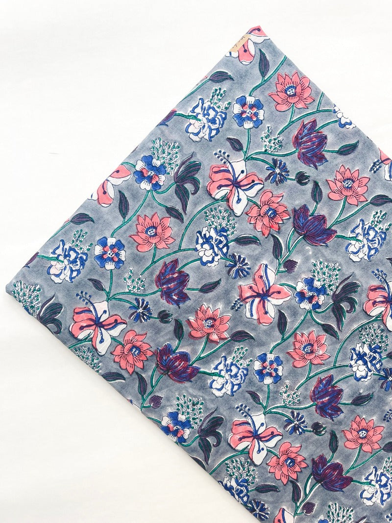 Cotton Block Printed Fabrics