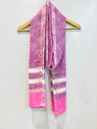 Block Printed Kota Doria Dupatta